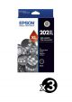 Genuine Epson 202BXL Value Pack (3 Black)