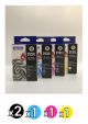 Genuine Epson 212XL Value Pack (2 Black + 1 Cyan + 1 Magenta + 1 Yellow)