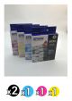 Genuine Epson 812XL Value Pack ( 2 Black + 1 Cyan + 1 Magenta + 1 Yellow)