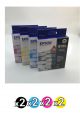 Genuine Epson 812XL Value Pack (2 Black + 2 Cyan + 2 Magenta + 2 Yellow)