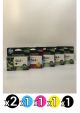 Genuine HP High Yield Ink Cartridge Value Pack of 6 (2 Black + 1 Cyan + 1 Magenta + 1 Yellow + 1 Photo Black)