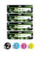 Genuine HP High Yield Ink Cartridge Value Pack of 5 (2 Black + 1 Cyan + 1 Magenta + 1 Yellow)