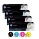 Genuine HP CE320A-CE323A (128A) Value Pack (1 Black + 1 Cyan + 1 Magenra + 1 Yellow)