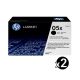 Genuine HP CE505X (05X) Value Pack (2 Black)