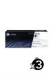 Genuine HP 134A W1340A Value Pack of 3 ( 3 Black )