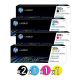 Genuine HP CF500X-CF503X (202X) Value Pack (2 Black + 1 Cyan + 1 Magenta + 1 Yellow)