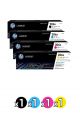 Genuine HP #206X Toner Value Pack of 4 ( 1 Black + 1 Cyan + 1 Magenta + 1 Yellow )