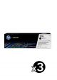 Genuine HP CF210X (131X) Value Pack (3 Black)