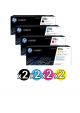 Genuine HP W2120X-W2123X (212X) High Yield Toner Value Pack (2 Black + 2 Cyan + 2 Magenta + 2 Yellow)