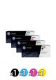 Genuine HP #508A Toner Value 4 Pack ( 1 Black + 1 Cyan + 1 Magenta + 1 Yellow ) (CF360A-CF361A )