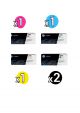 Genuine HP #508X Toner Value 5 Pack ( 2 Black + 1 Cyan + 1 Magenta + 1 Yellow ) ( CF360X-CF363X )