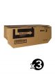 Genuine Kyocera TK-3194 Black Toner - 25000 pages Value Pack of 3 (3 Black)