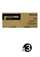 Genuine Kyocera TK-3404 Value Pack of 3 ( 3 Black )
