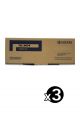 Genuine Kyocera TK-3414 Value Pack of 3 ( 3 Black )