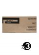 Genuine Kyocera TK-3434 Value Pack of 3 ( 3 Black )