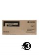 Genuine Kyocera TK-3444 Value Pack of 3 ( 3 Black )