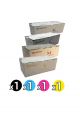 Genuine Kyocera  K5224Toner Value Pack of 4 (1 Black + 1 Cyan + 1 Magenta + 1 Yellow) 