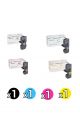 Genuine Kyocera K5244 Toner Value Pack of 4 (1 Black + 1 Cyan + 1 Magenta + 1 Yellow)