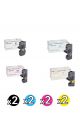 Genuine Kyocera K5244Toner Value Pack of 8 (2 Black + 2 Cyan + 2 Magenta + 2 Yellow)