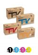 Genuine Kyocera TK5374 Value Pack of 4 ( 1 Black + 1 Cyan + 1 Magenta + 1 Yellow )