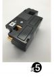 Compatible Fuji Xerox CT201591 Black Toner -2000 pages ea. Value Pack (5 Black)