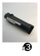 Compatible Fuji Xerox CT202610 Black Toner Value Pack -6000 pages ea. (3 Black)